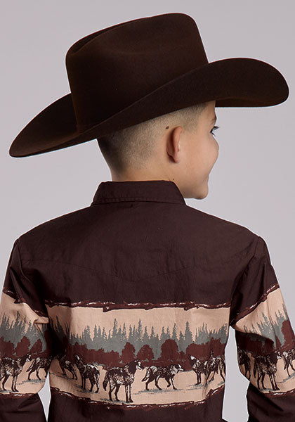 Boys Western Shirt