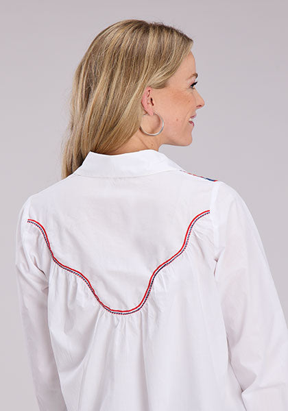 Ladies Poplin Bouse
