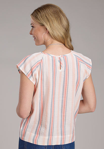 Ladies Short Sleeve Blouse