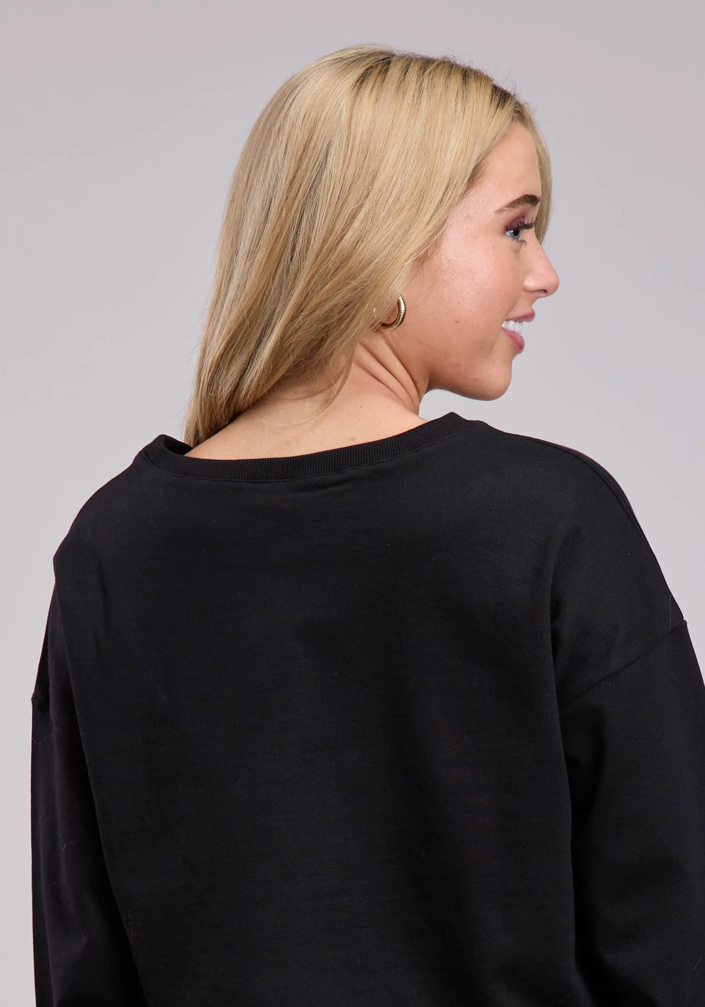 Long Sleeve Cotton Fleece Sweatshirt