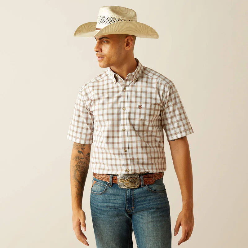 Men's Classic Fit Short Sleeve Western