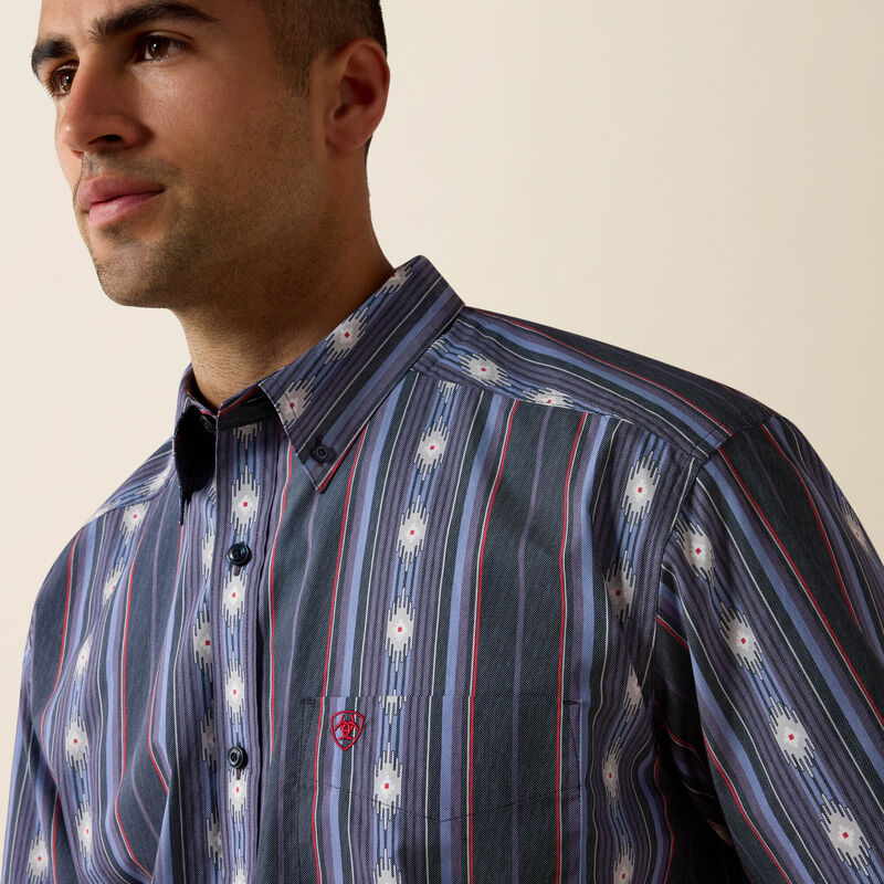Mens Classic Fit Western Shirt