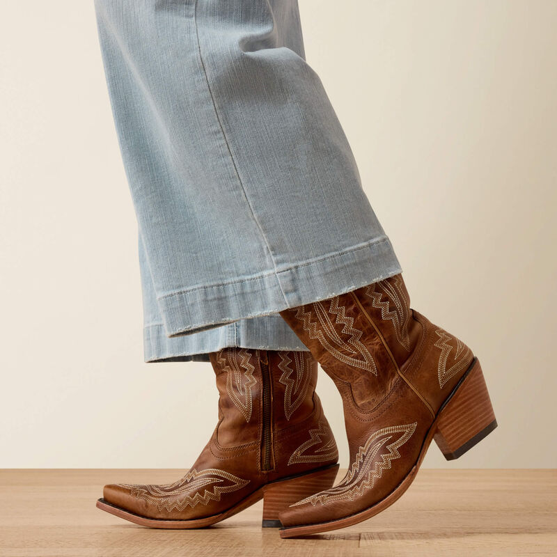Perfect Rise Clare Wide Leg Crop Jeans