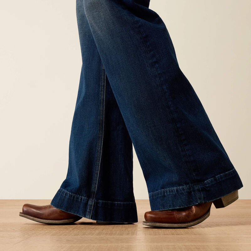 Perfect Rise Petra Flipside Wide Leg Jeans