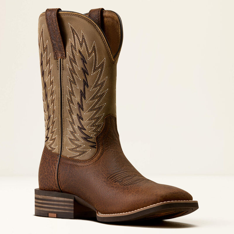 Driggs Wide Square Toe Cowboy Boot