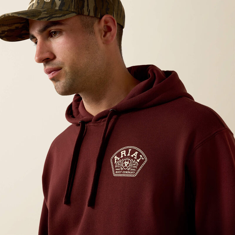 Roped Out Desert Badge Hoodie