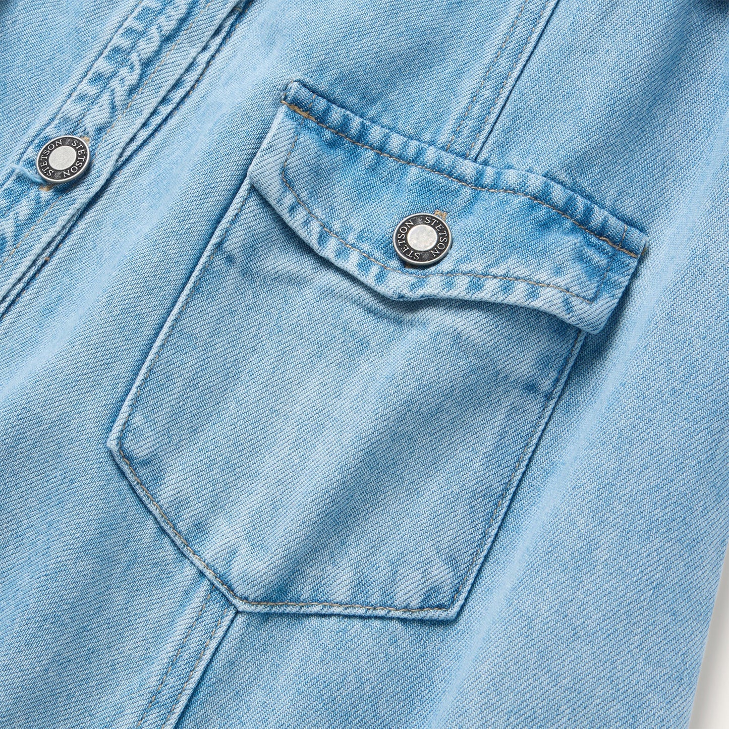 Denim Button Front Dress