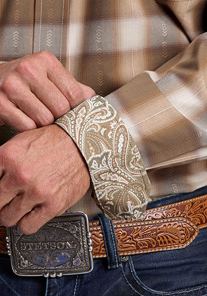 Mens Gold Western Shirt