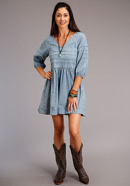Ladies Denim Dress