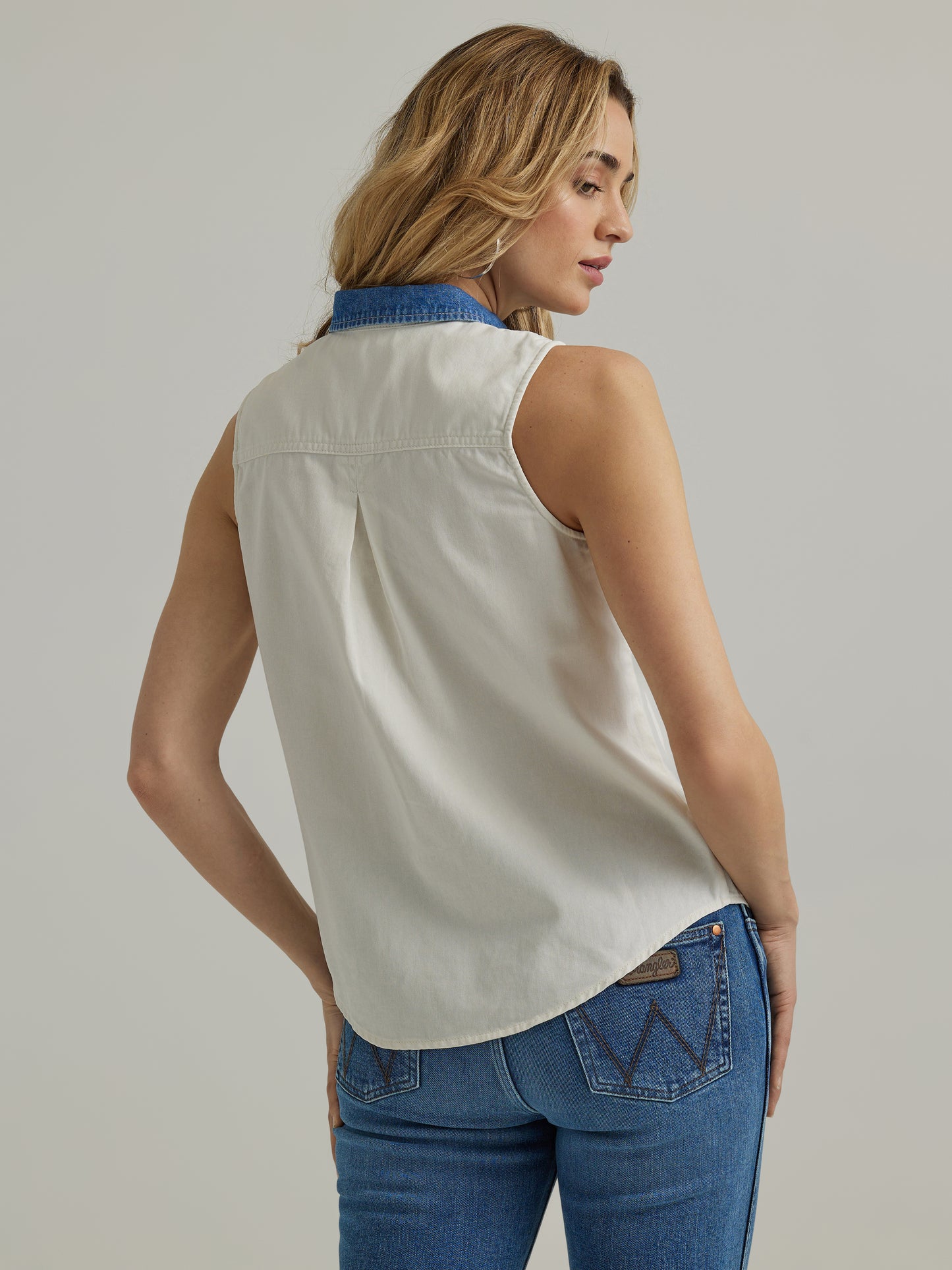 Western Vintage Snap Top