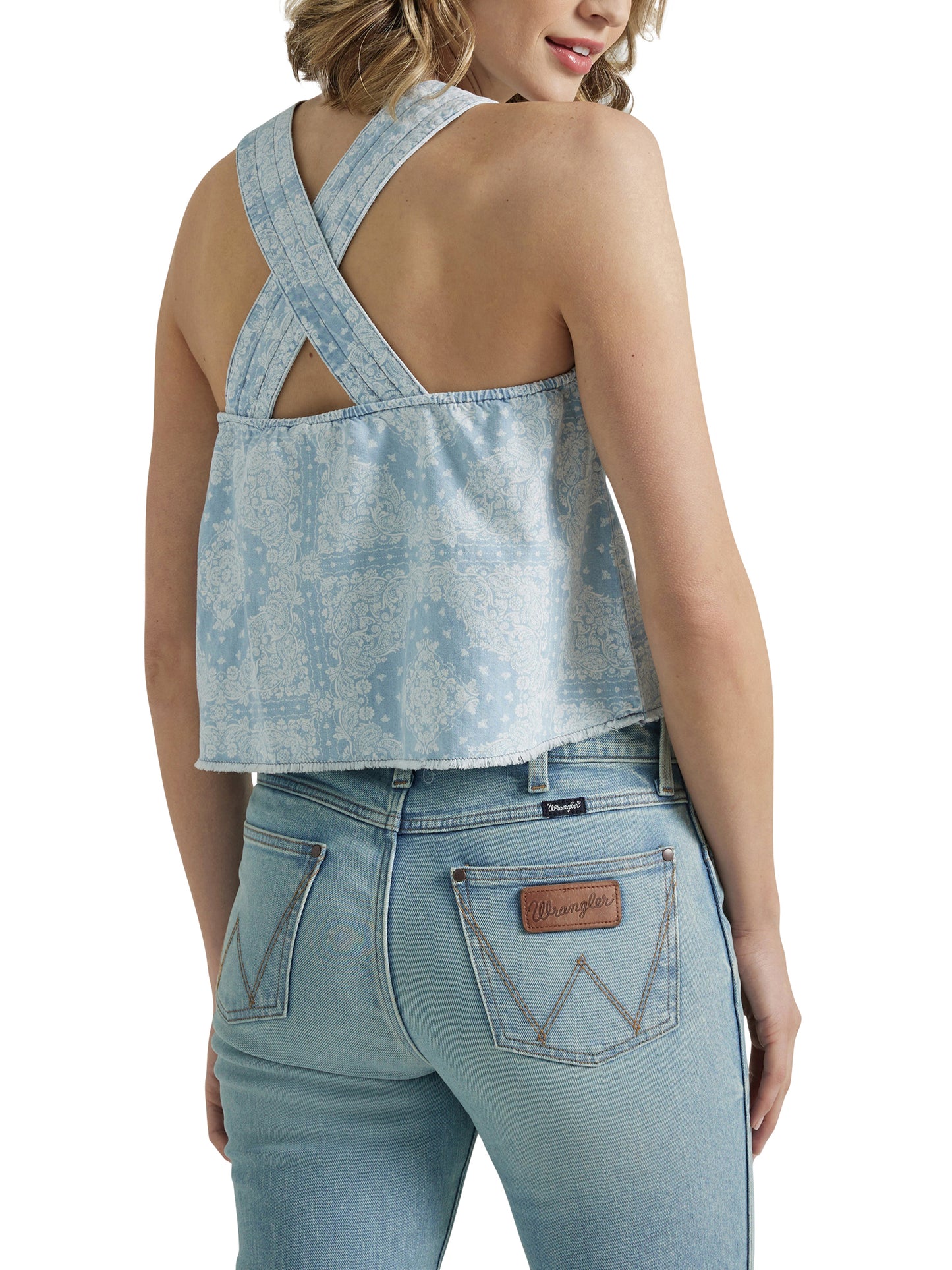 Wrangler Retro® Americana Tank - Blue White