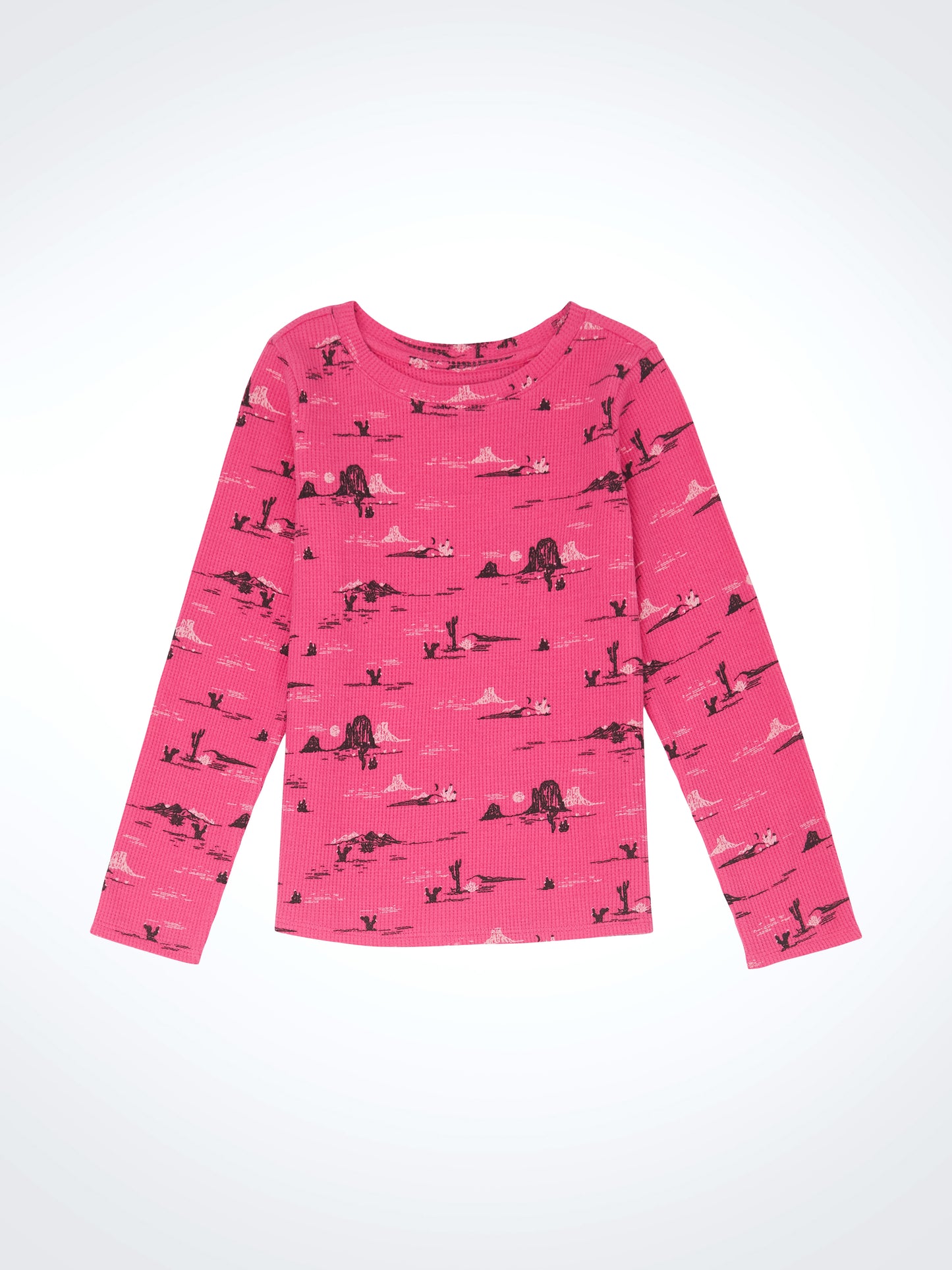 Girls Longsleeve Tee - Pink