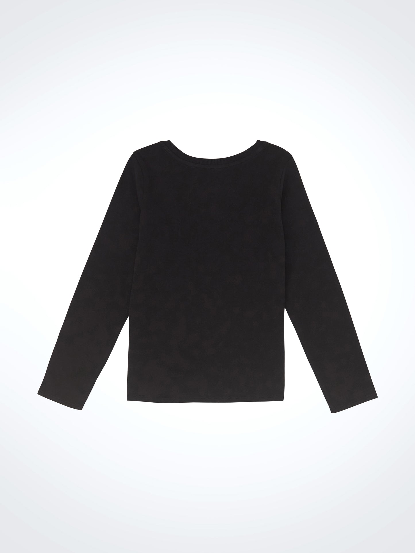 Girls Longsleeve Tee - Black