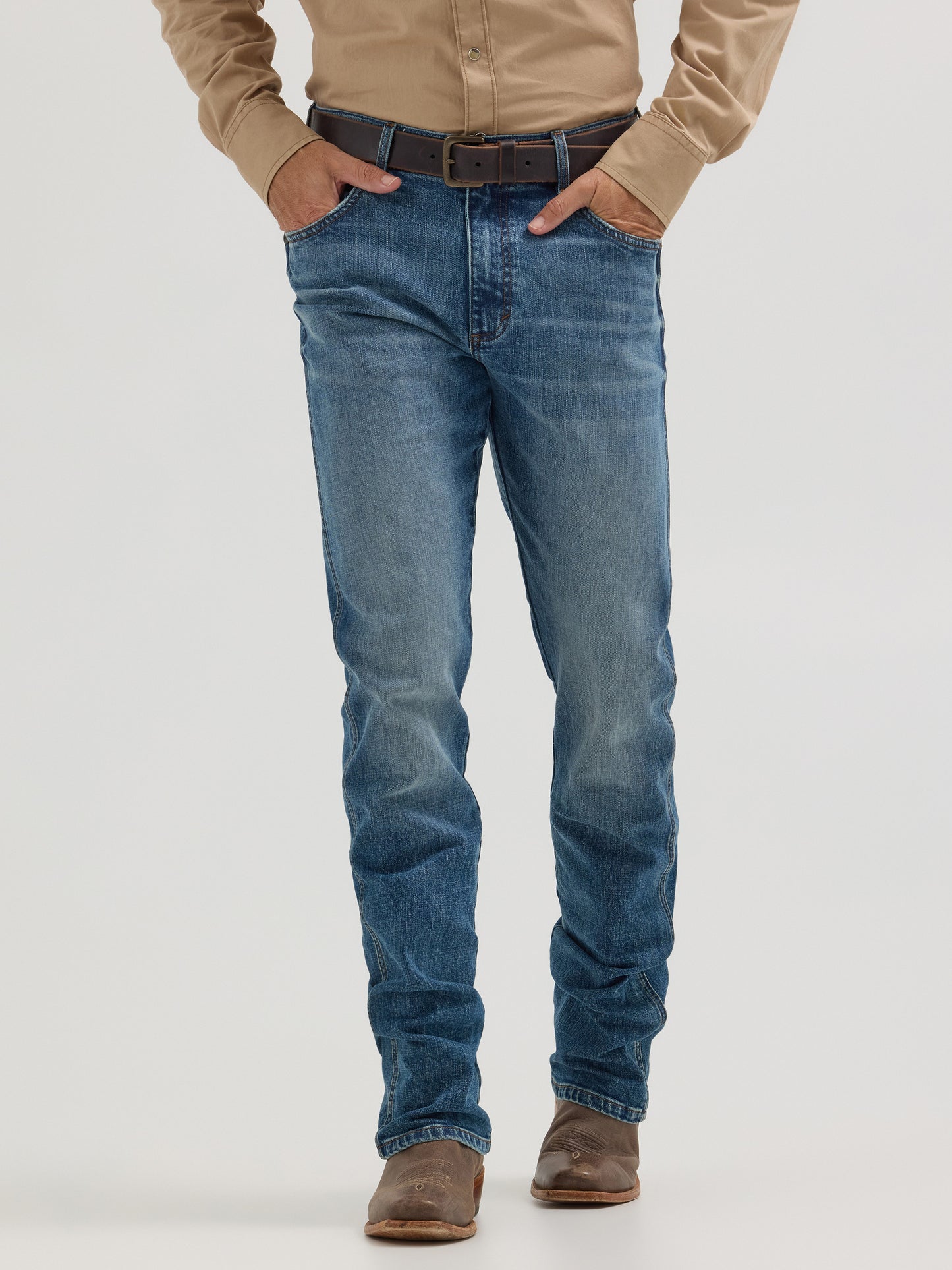 Men's Retro Slim Boot Jean