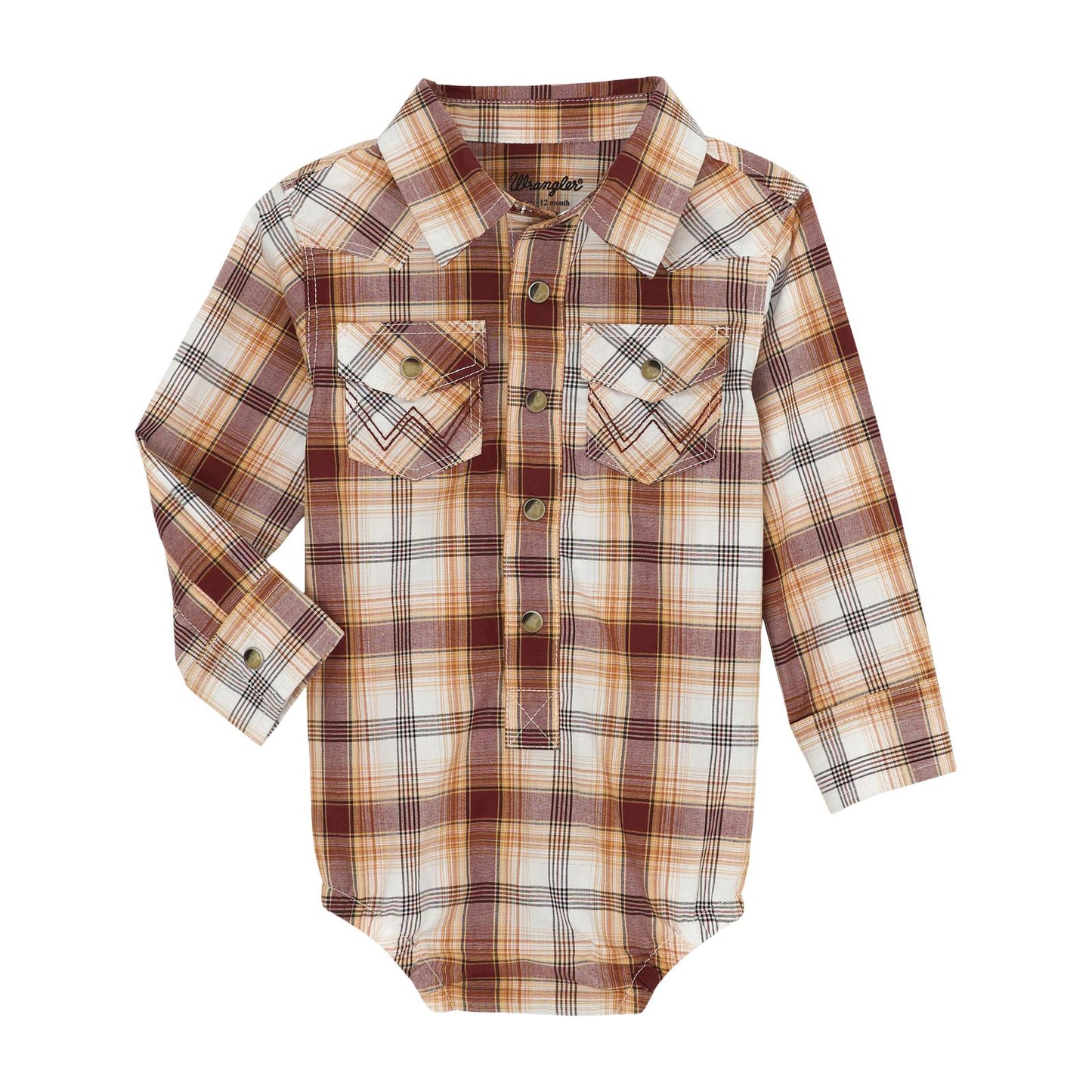 Infant Boys Western Shirt Onesie