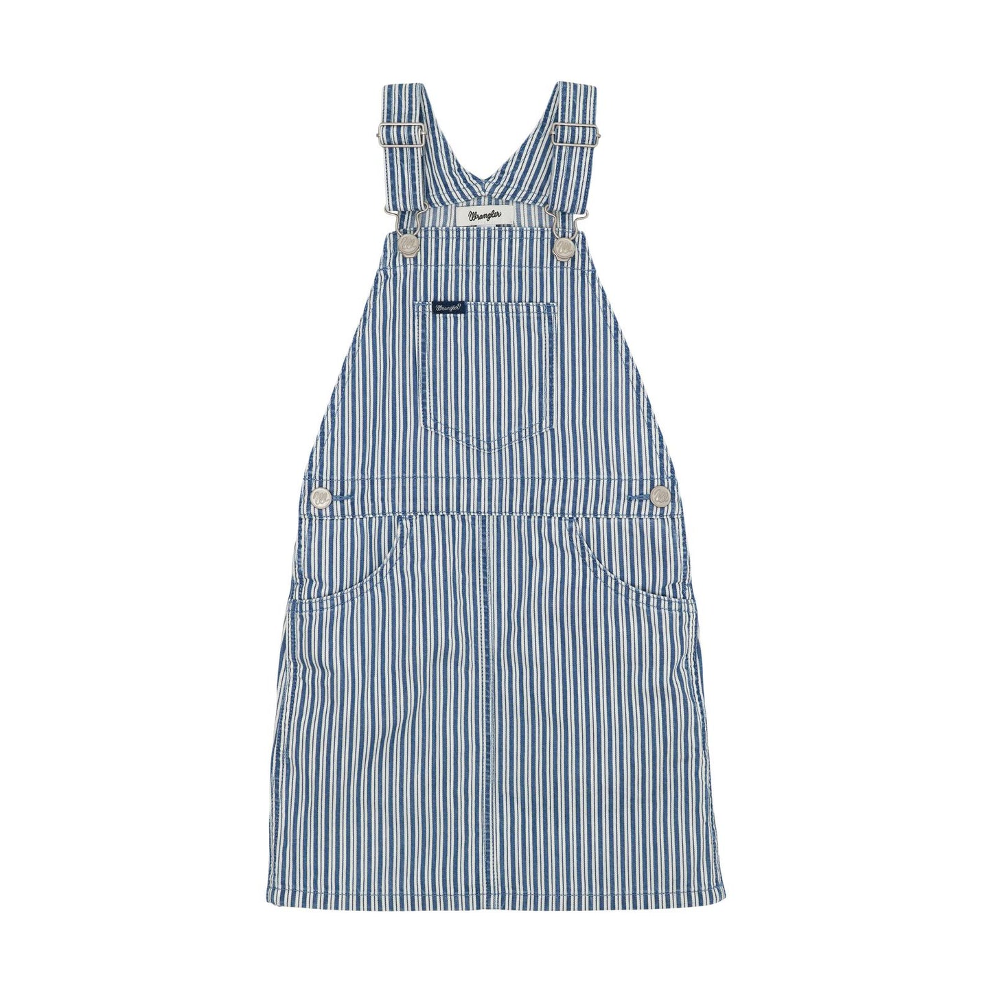 Girls Denim Overall Dress