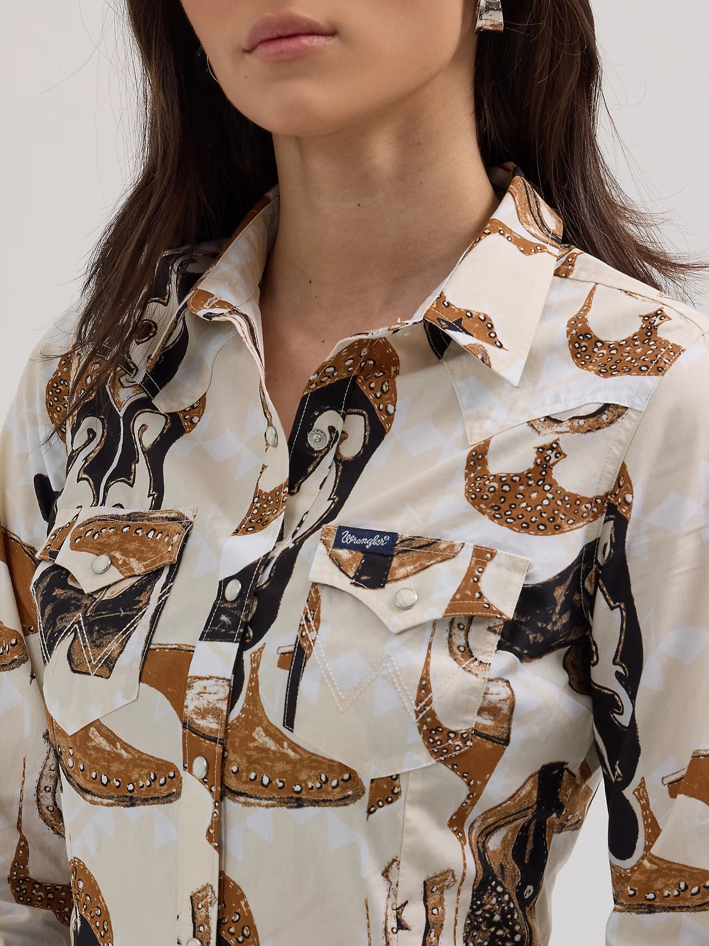 Ladies Vintage Western Shirt