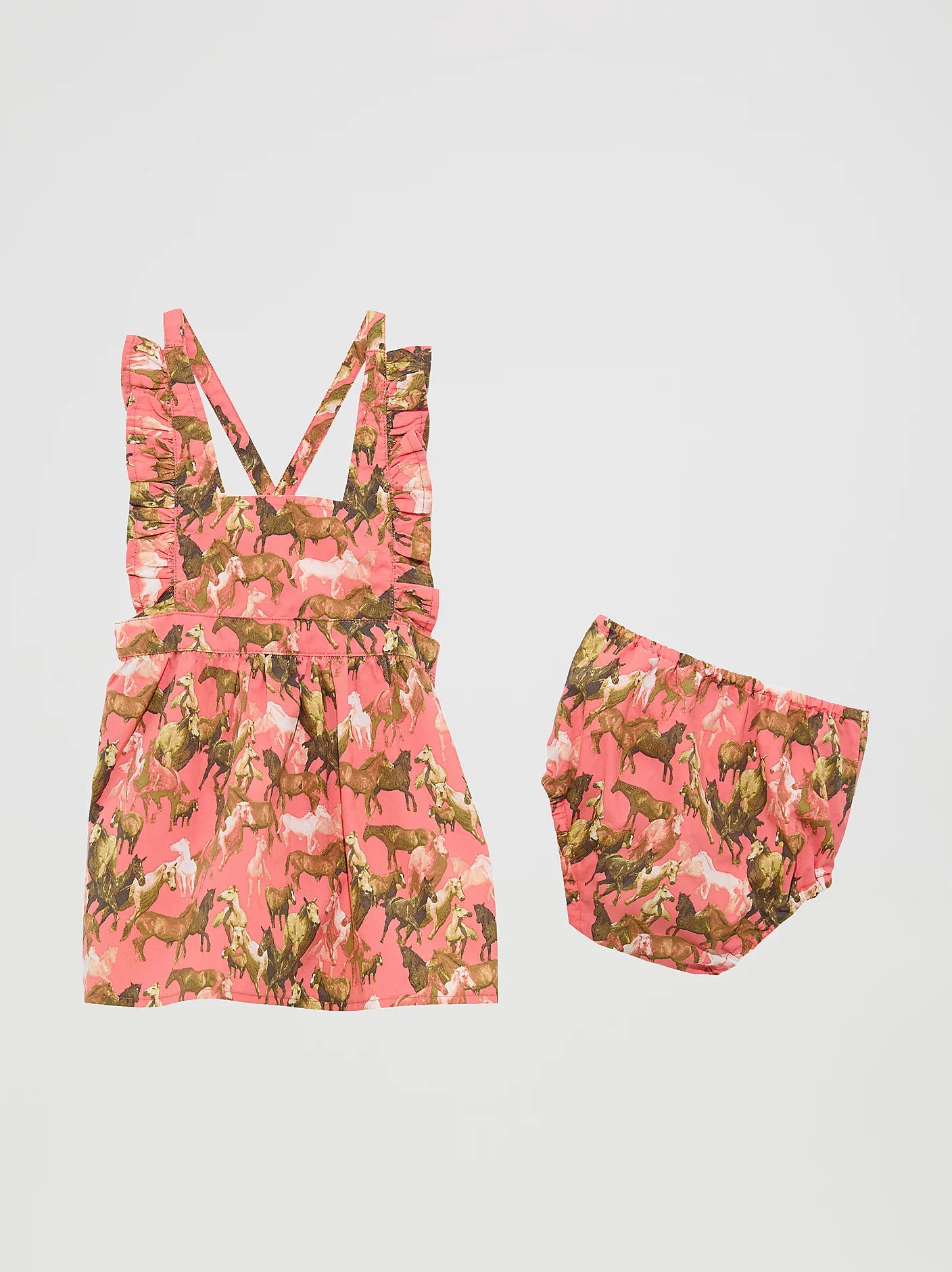 Infant Girls Horse Dress