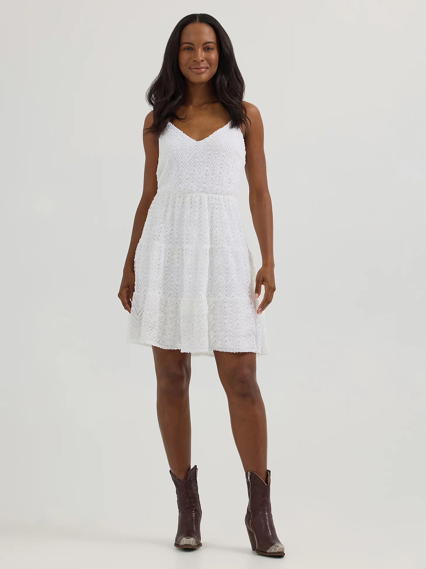 Ladies Tiered Dress