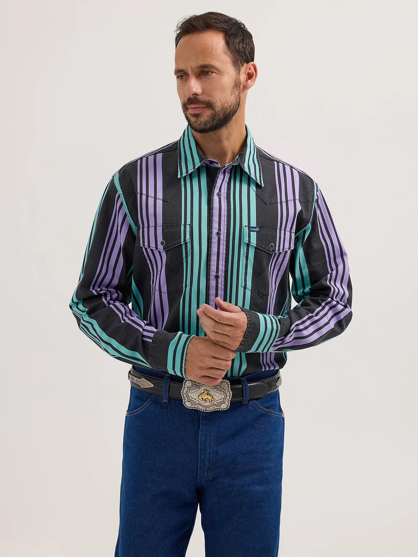 Vintage Brushpopper Western Shirt
