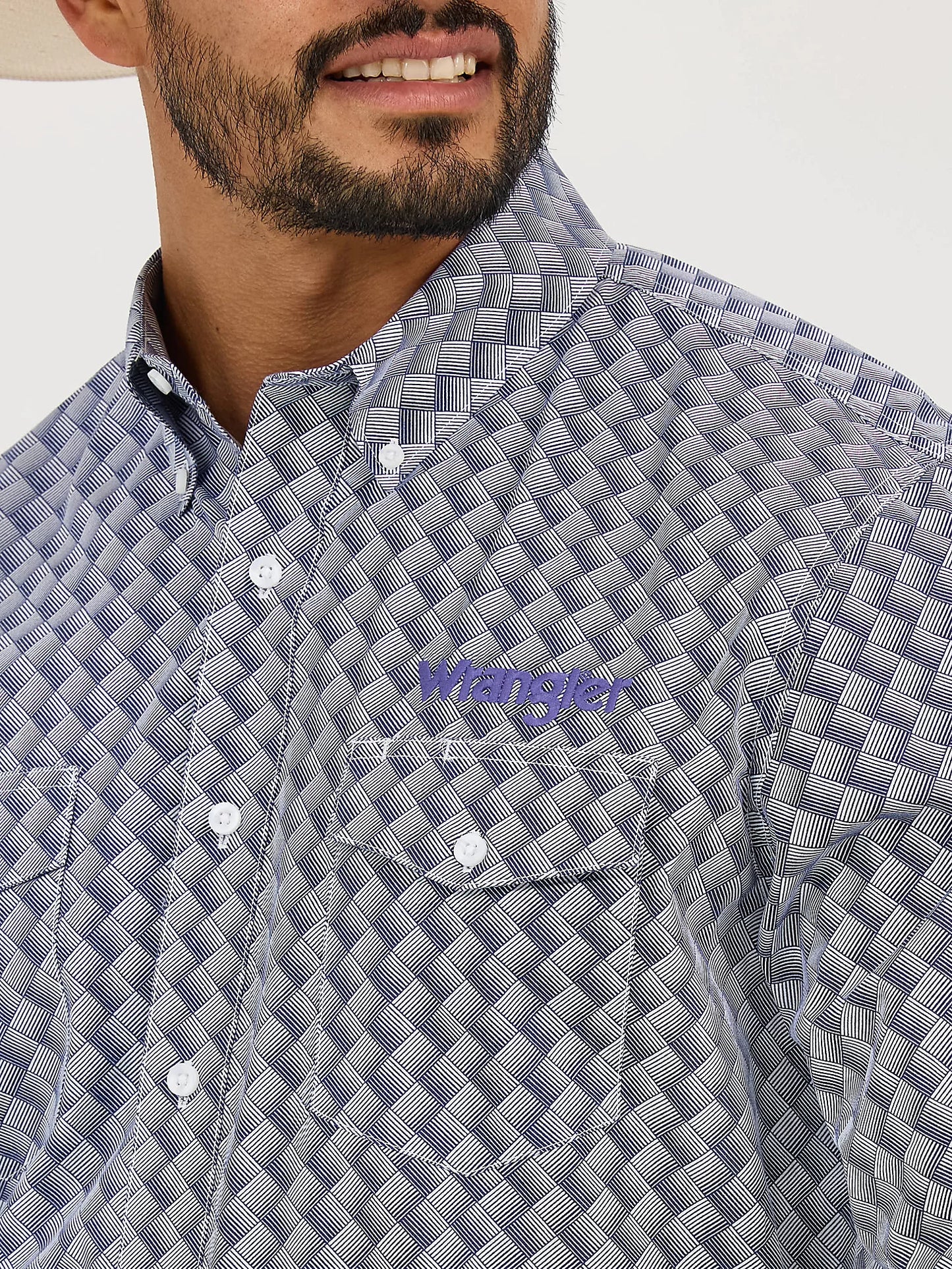 Men's Logo Western Shirt