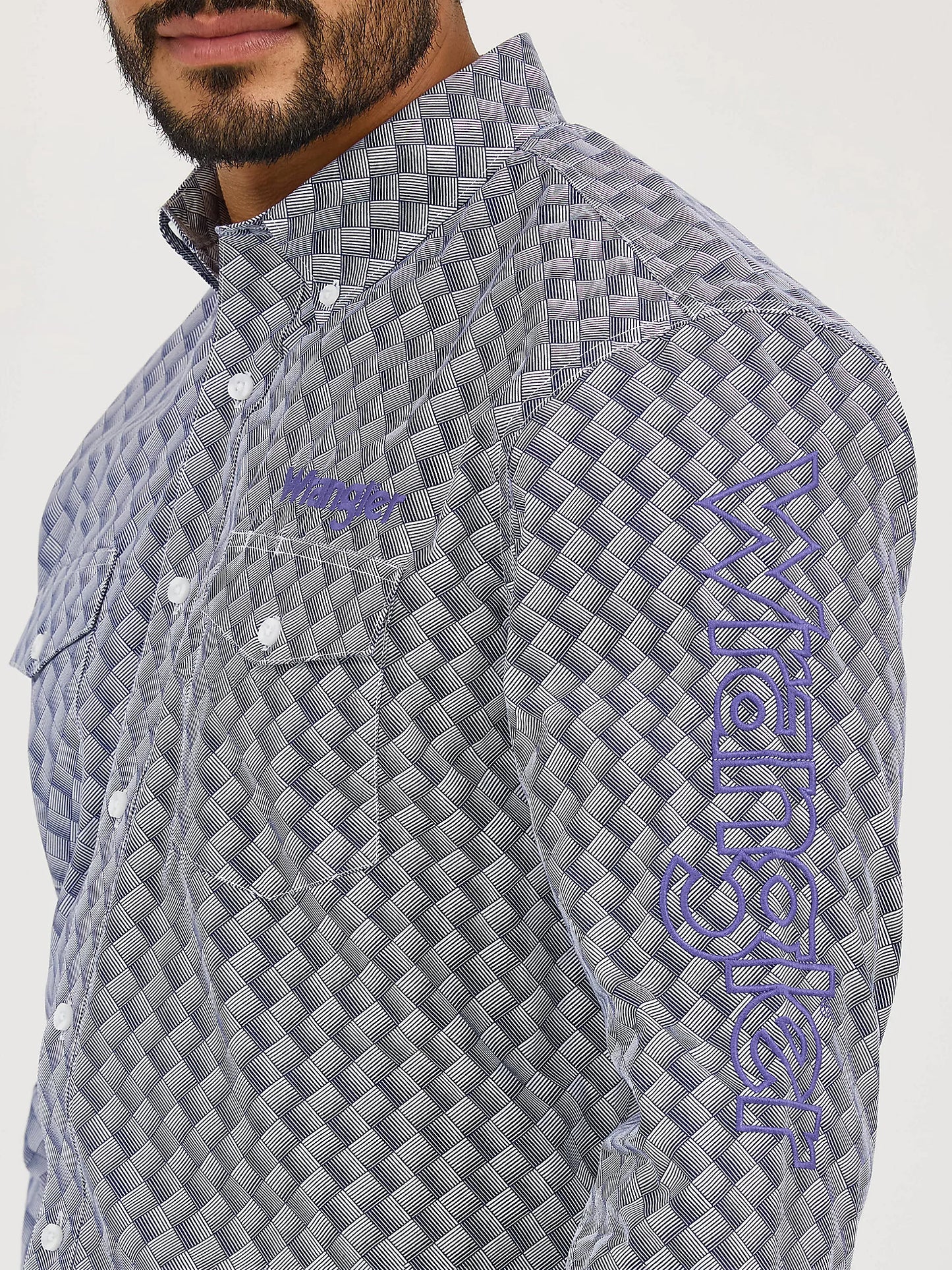 Men's Logo Western Shirt
