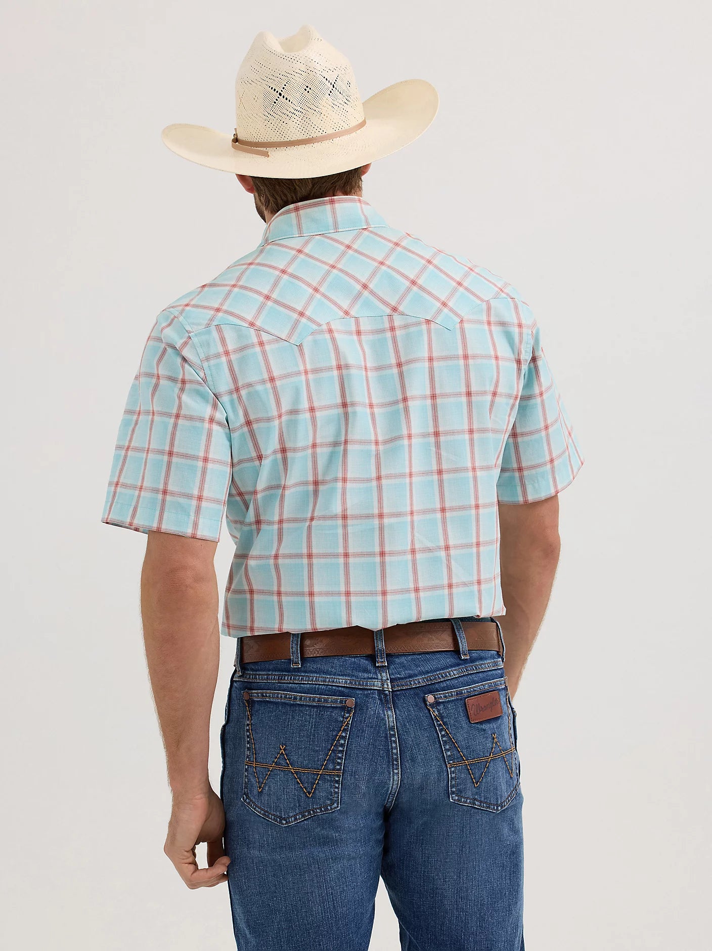 Men's Modern Fit Short Sleeve Western