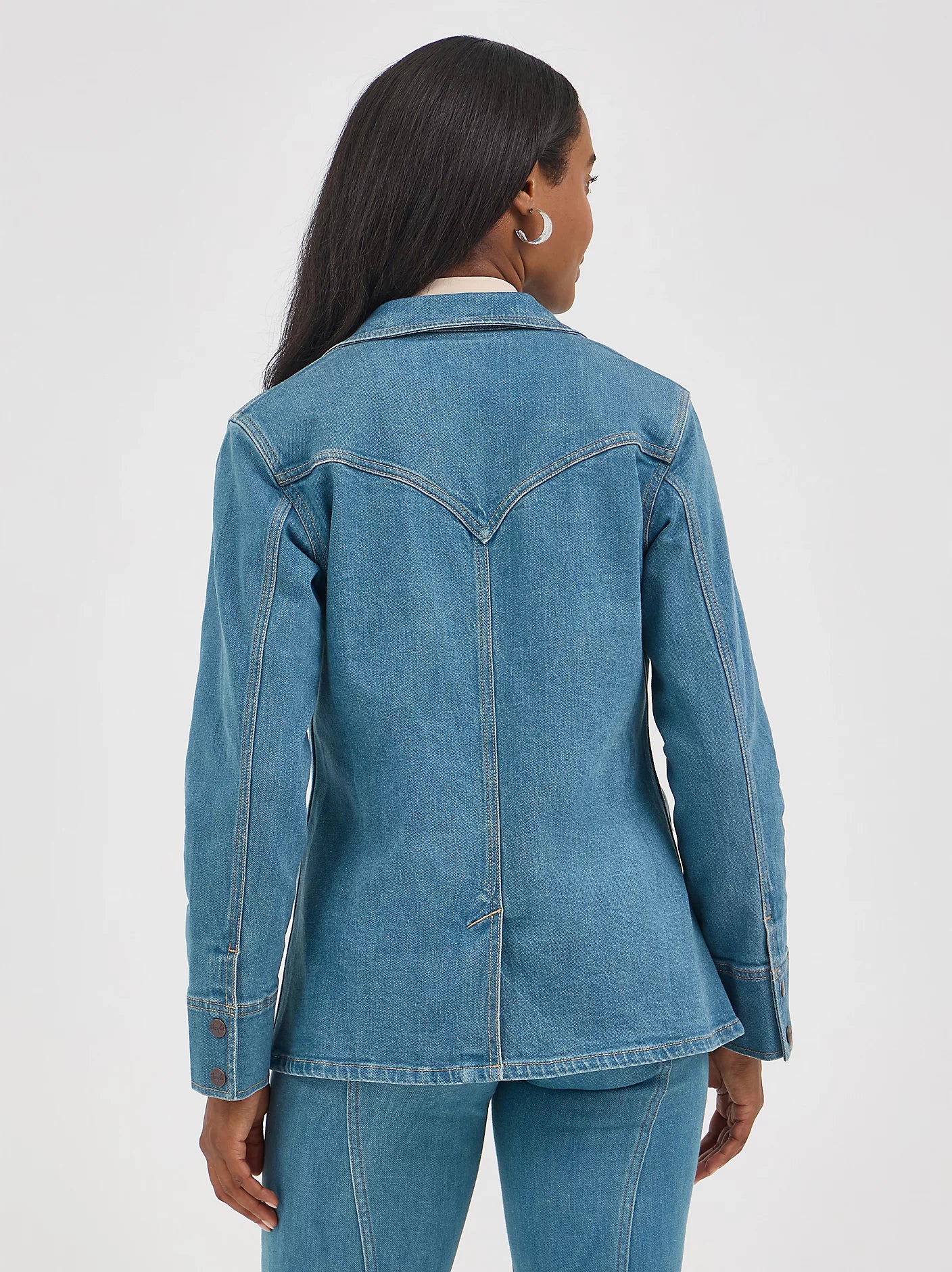 Ladies Denim Blazer