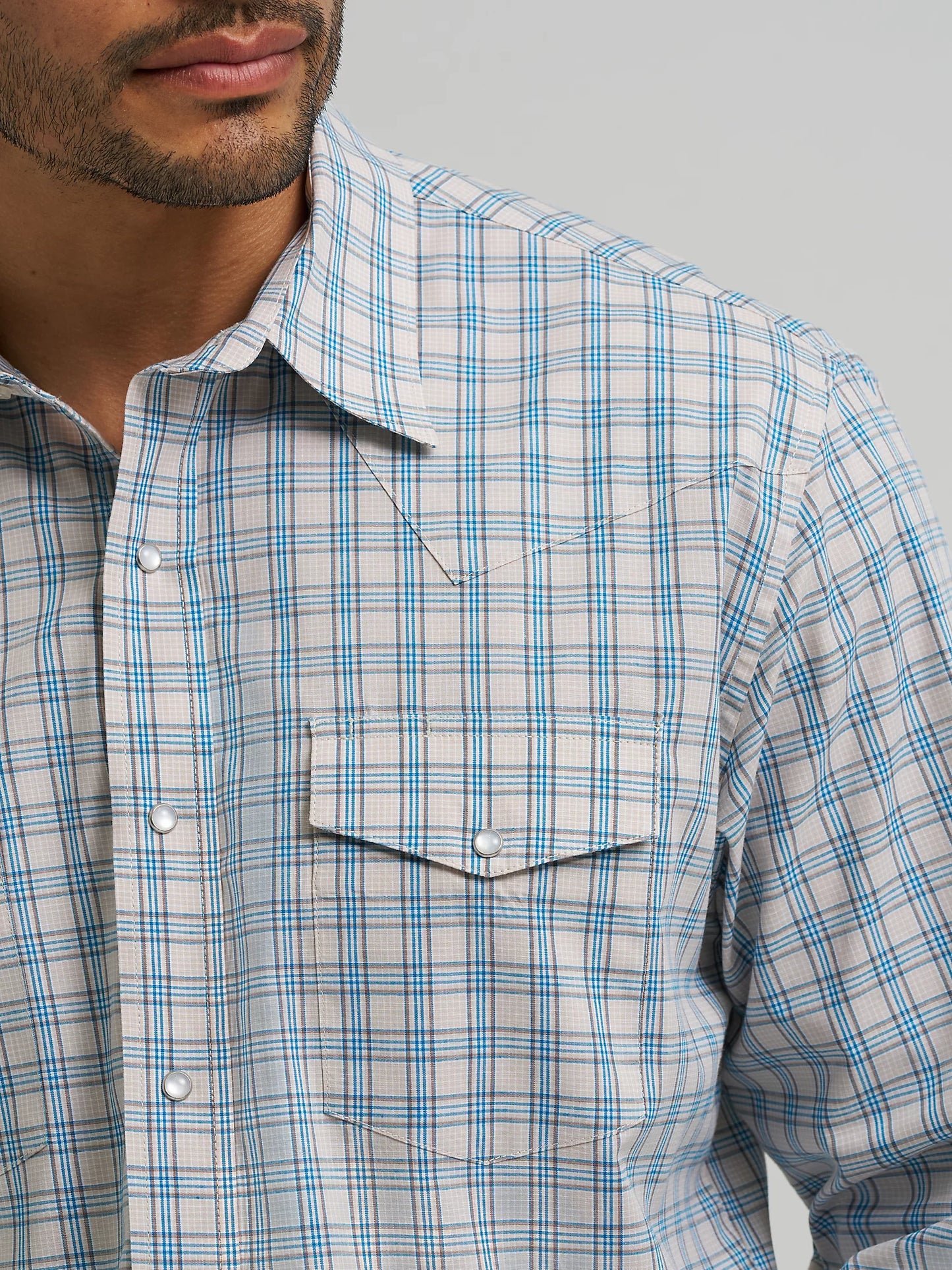 Men's Wrinkle Free Western Shirt