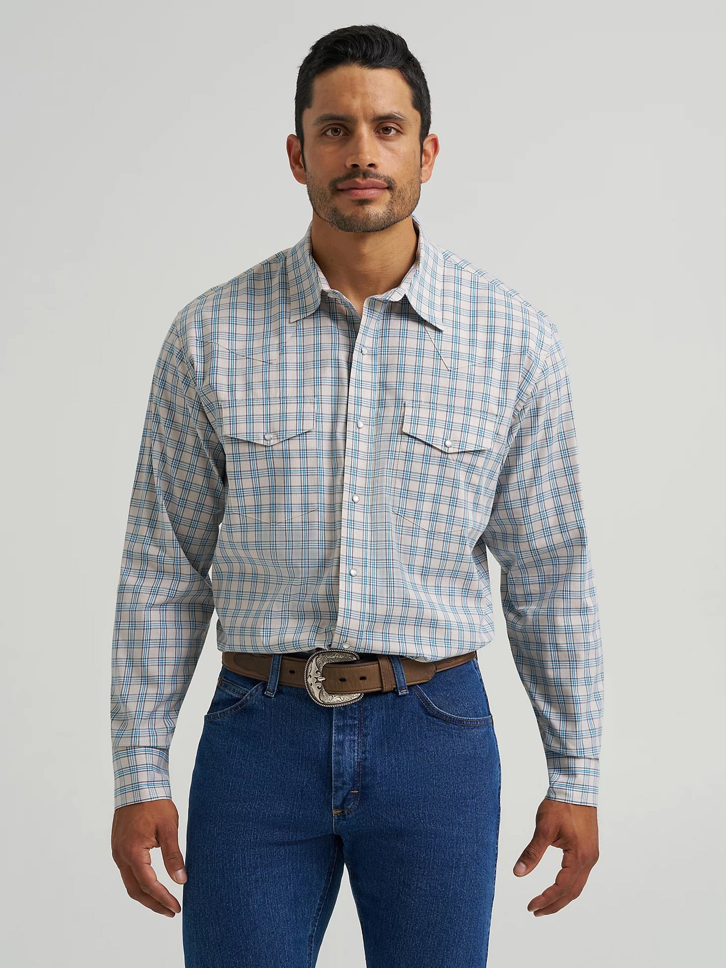 Men's Wrinkle Free Western Shirt