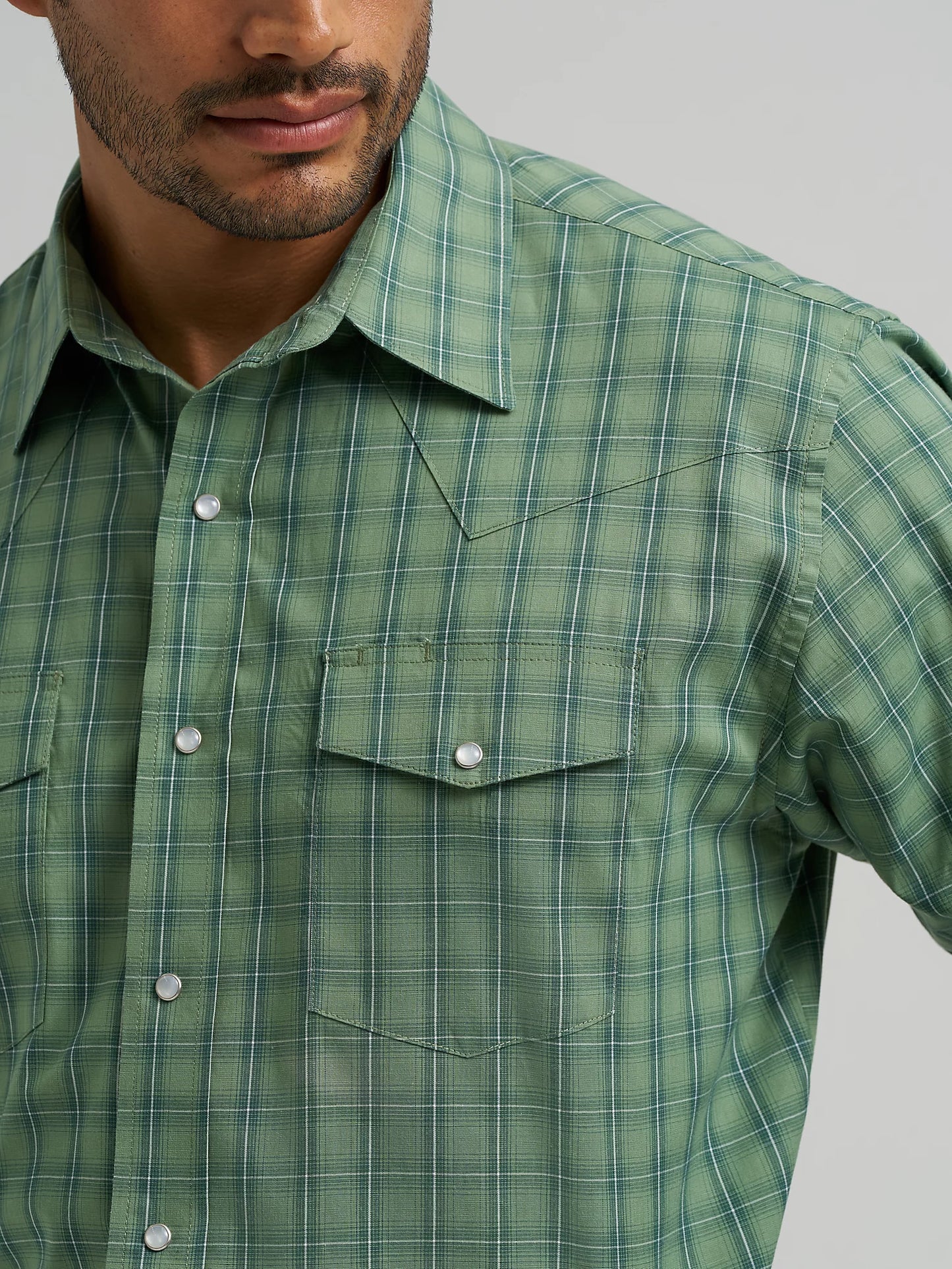 Men's Wrinkle Free Western Shirt