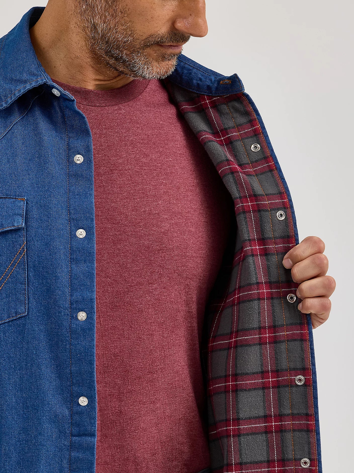 Men's Flannel Lined Work Shirt
