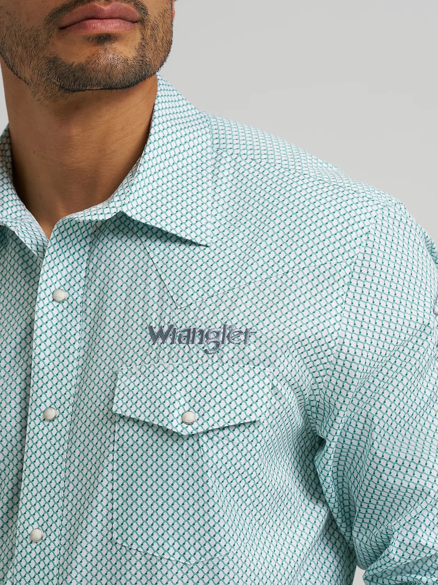 Men's Logo Western Shirt
