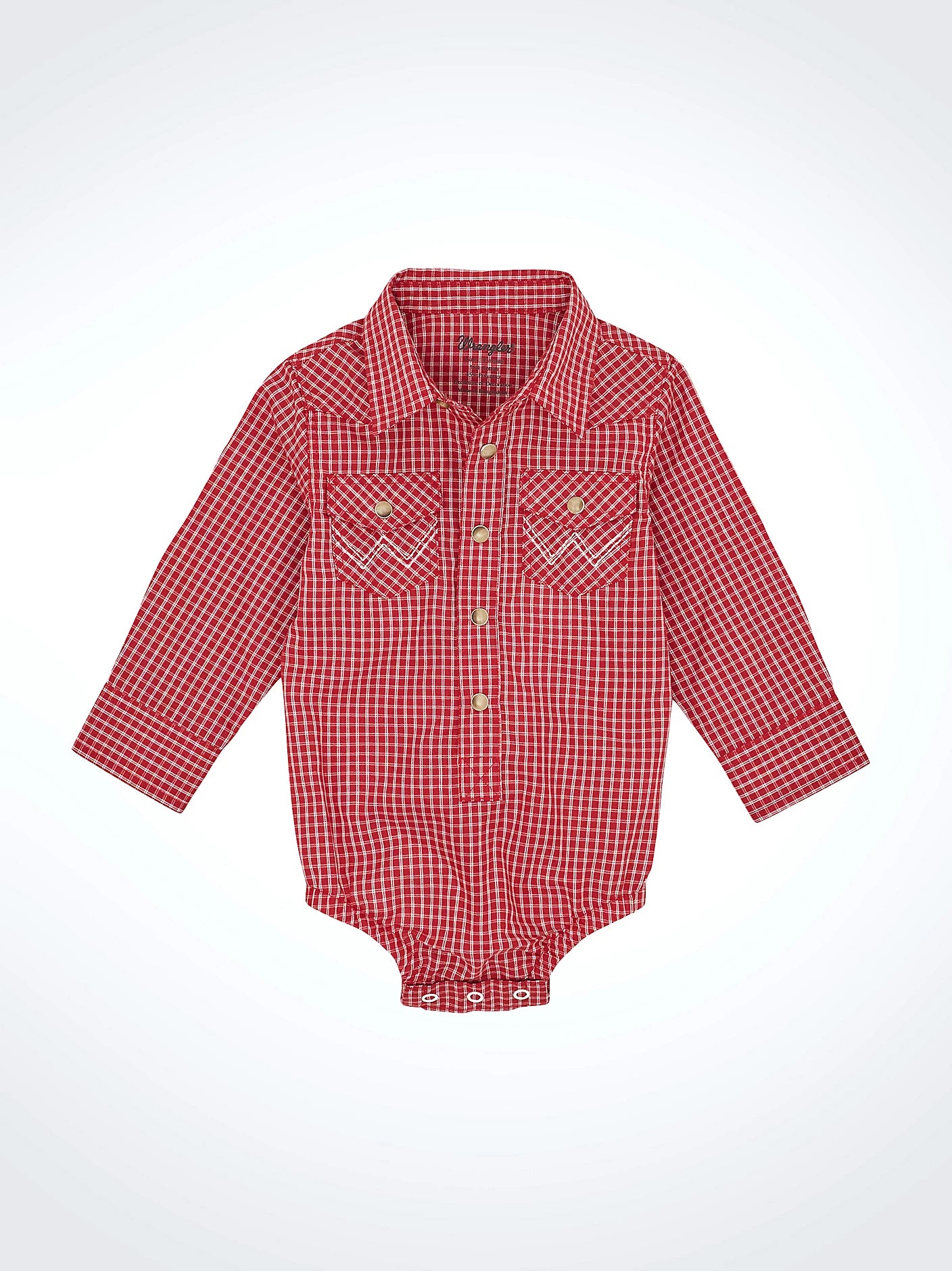 Baby Boy Western Shirt Onesie