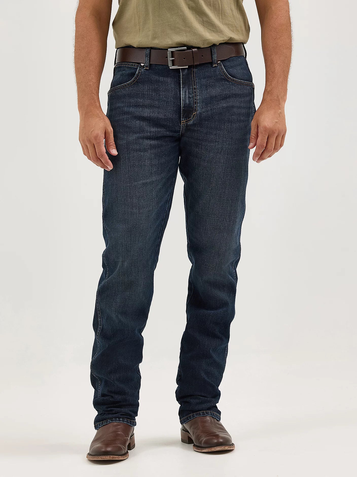 Men's Retro Slim Straight Jeans