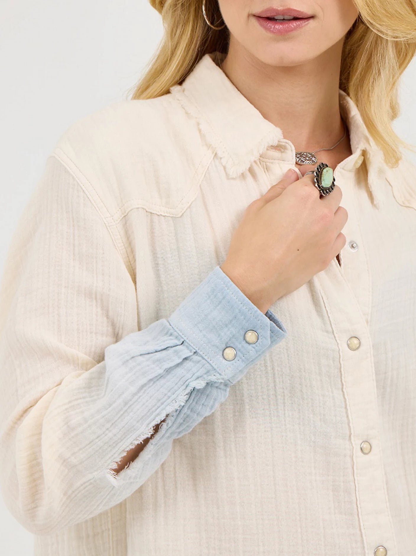 Ladies Fashion Western Shirt