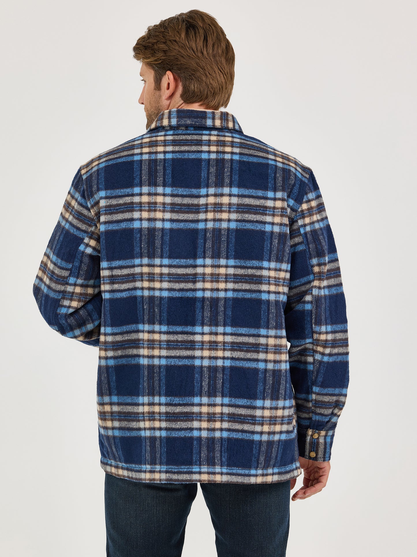 Men's Flannel Shirt Jacket