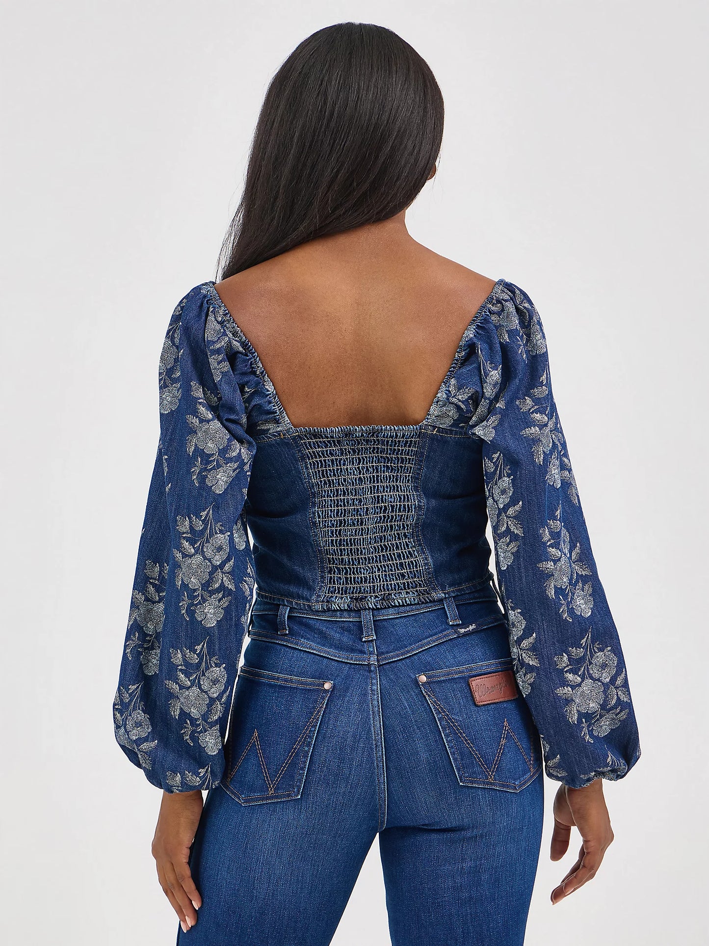 Ladies Denim Blouse