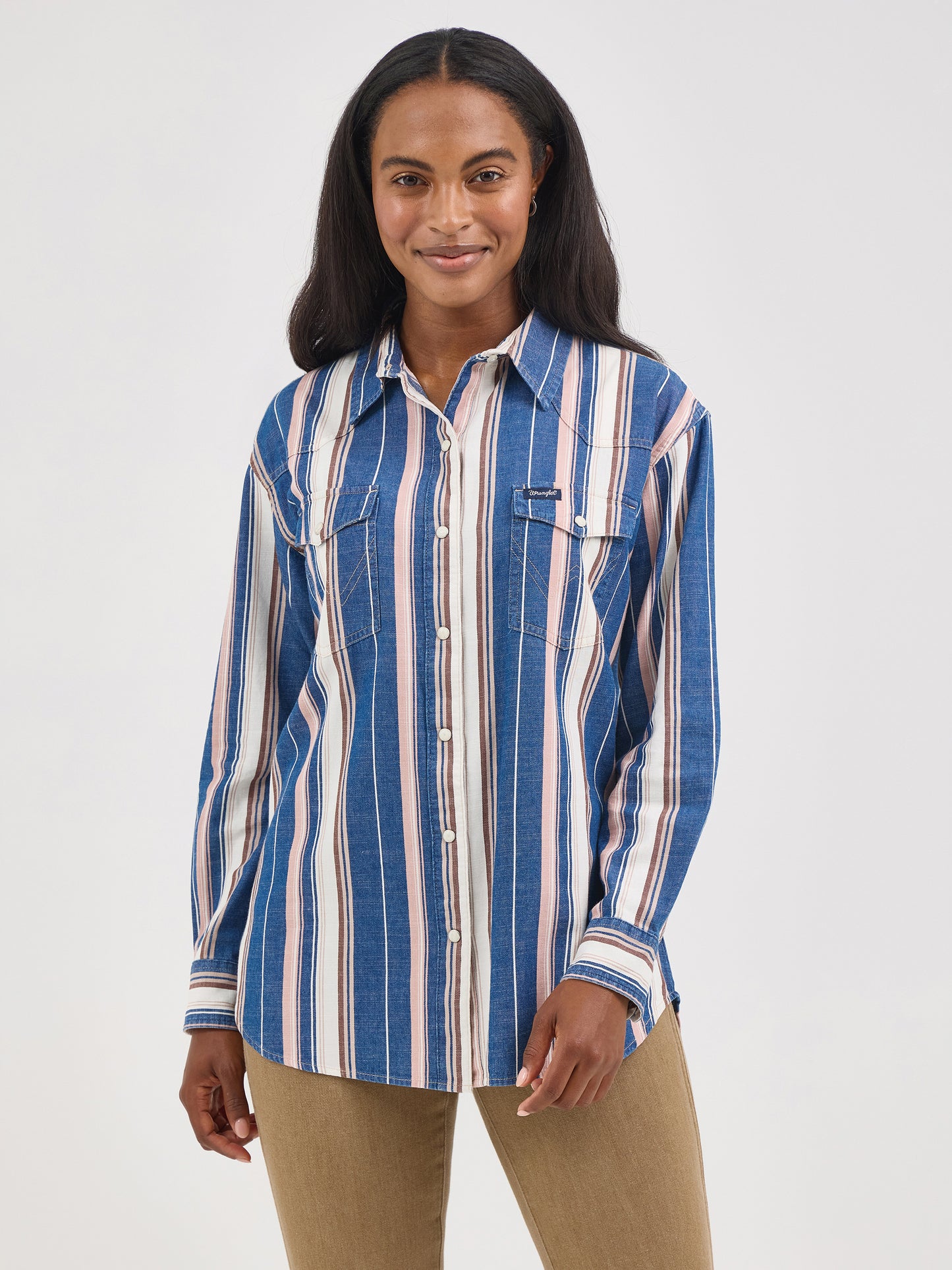 Ladies Western Snap Shirt