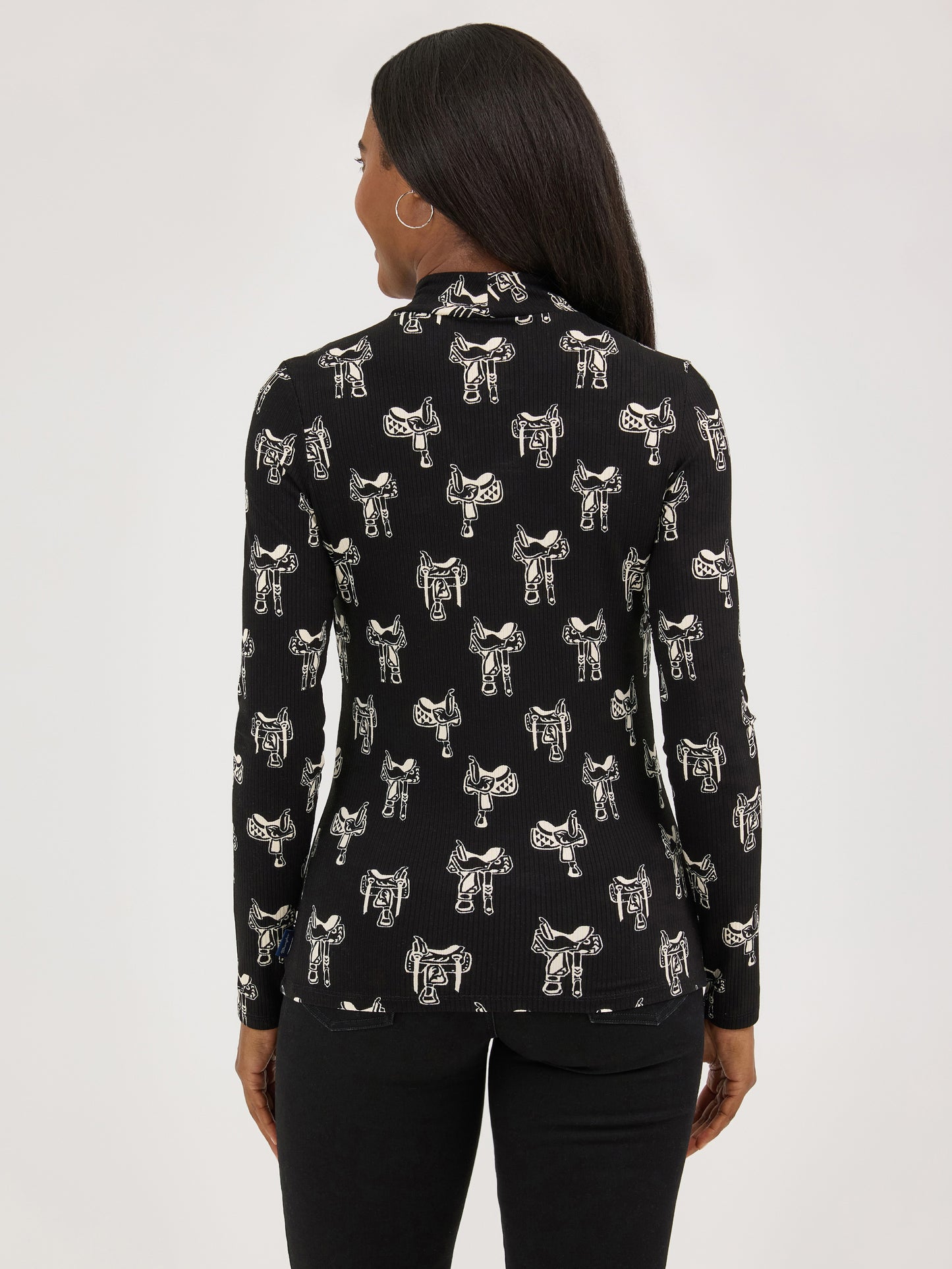 Ladies Longsleeve Mockneck