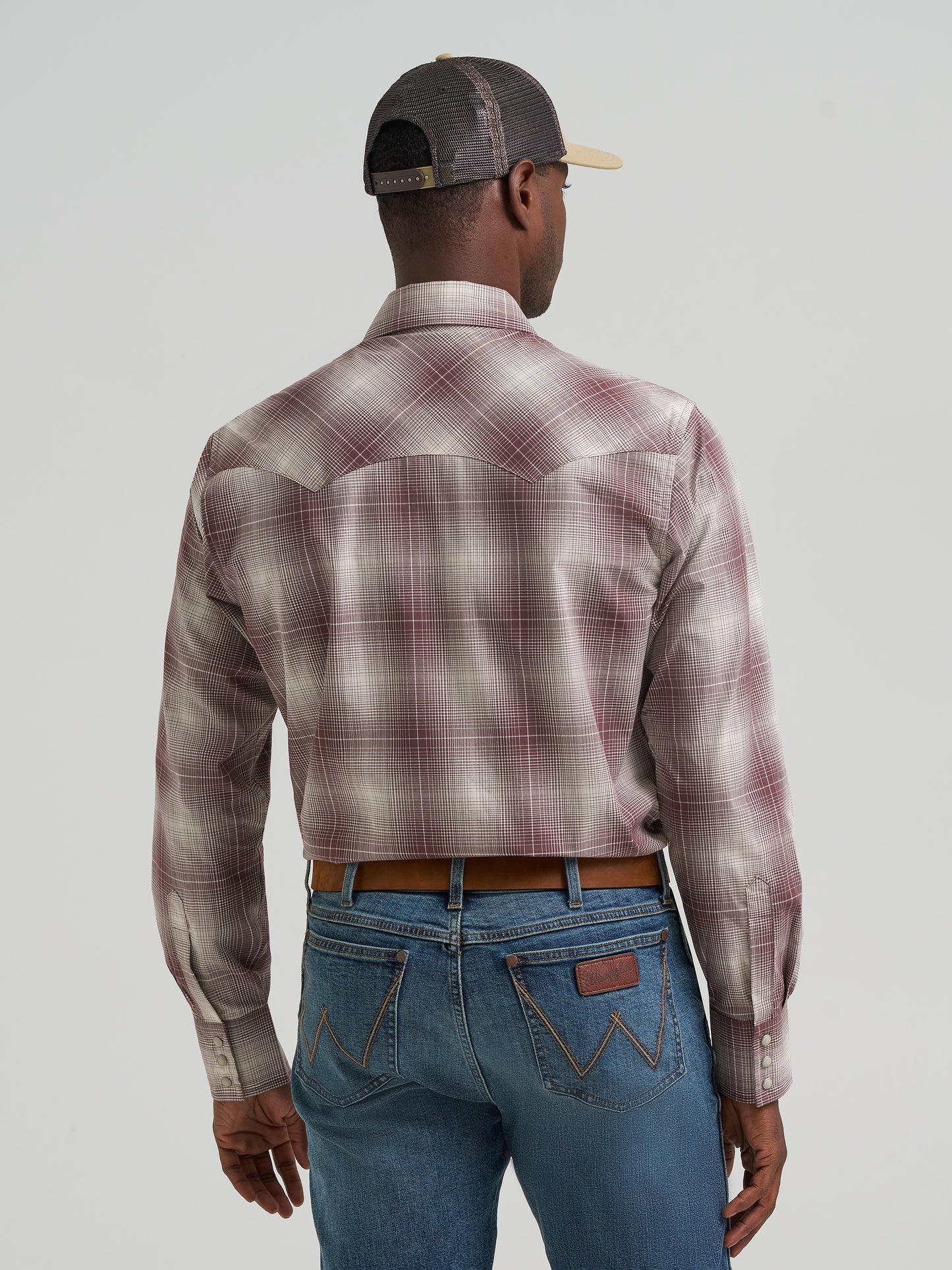 Mens Modern Fit Retro Western