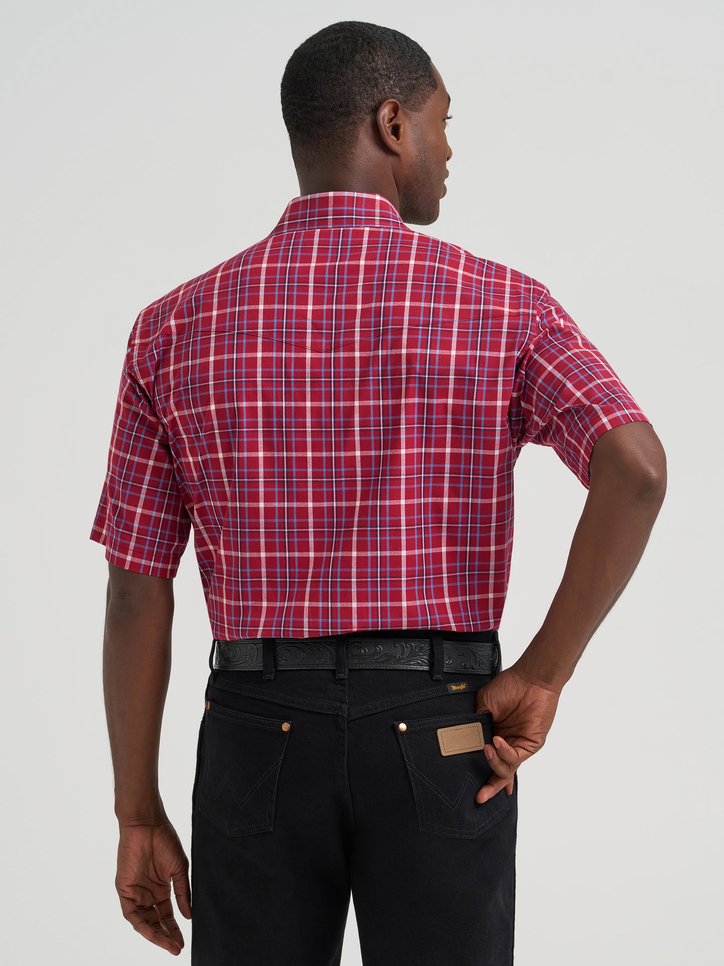 Wrinkle Free Shortsleeve Western