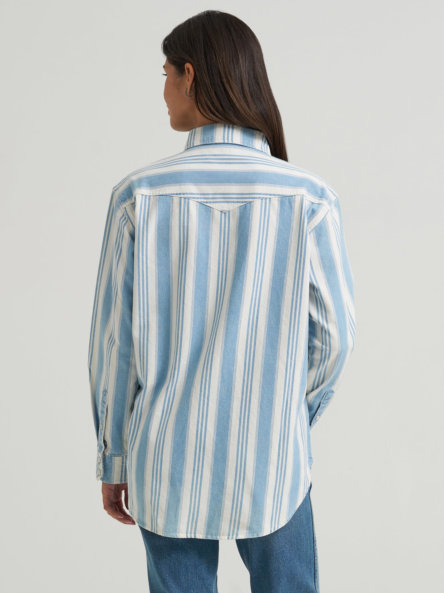 Ladies Denim Western Shirt