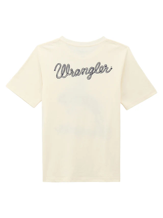 Boys Bucky Antique White T-Shirt