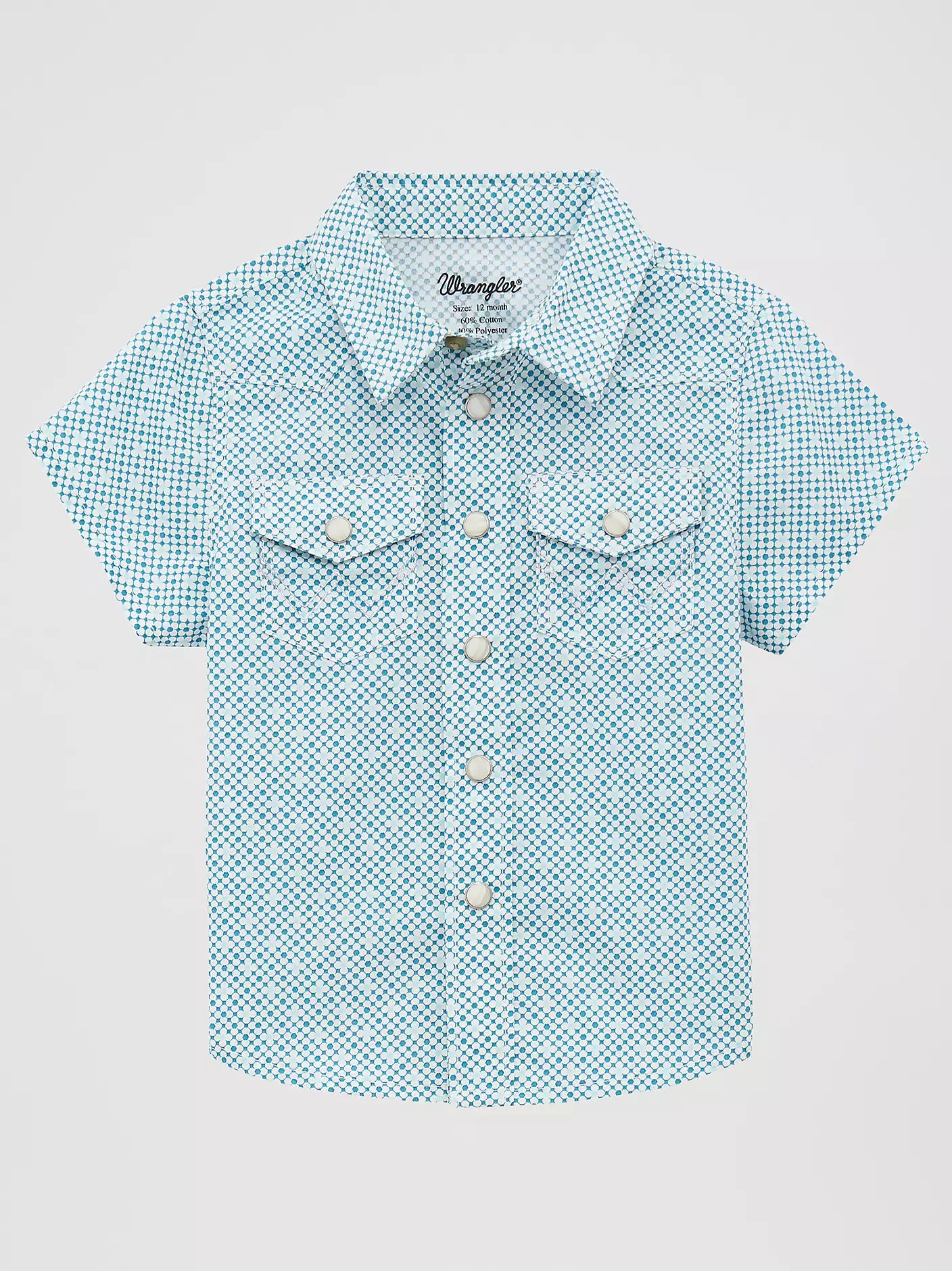 Little Boy Short Sleeve Western Snap Shirt