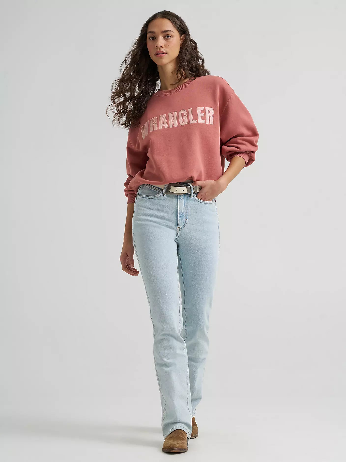 Women's Logo Canyon Crew Pullover