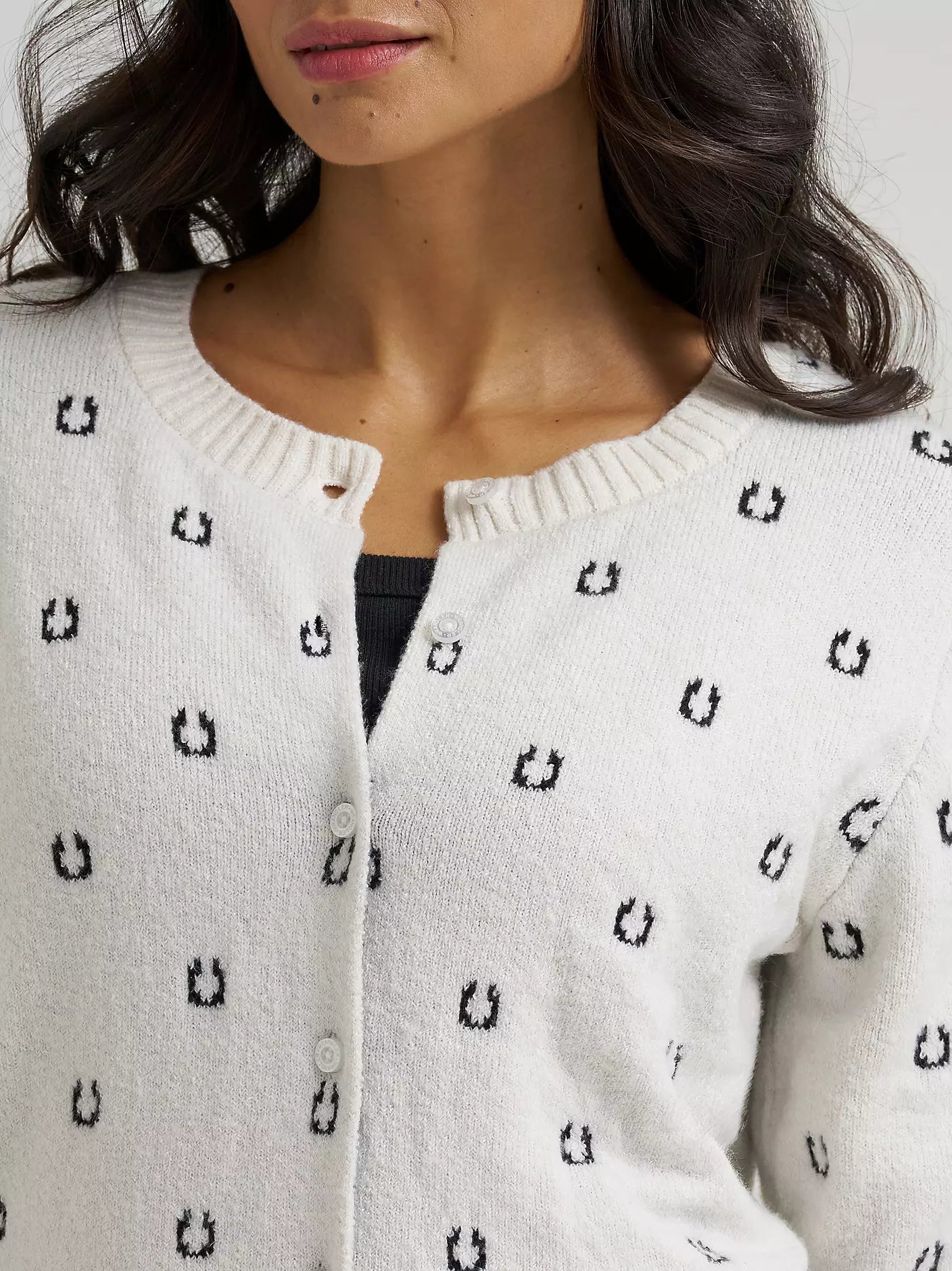 Women's Western Fitted Cardigan Sweater