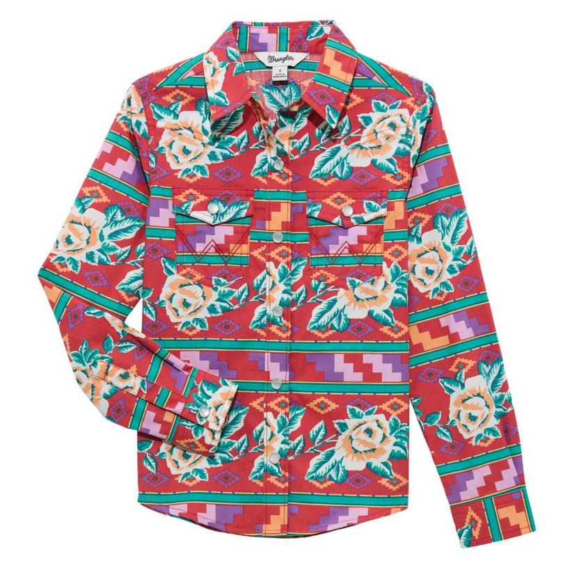 Girls Vintage Western Shirt