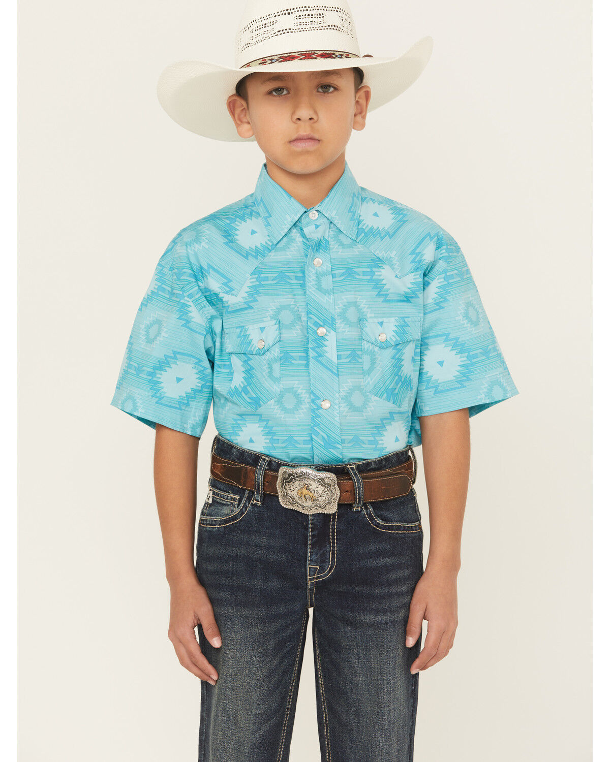 Boys Shortsleeve Western