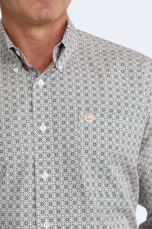 Mens Classic Fit Western Shirt
